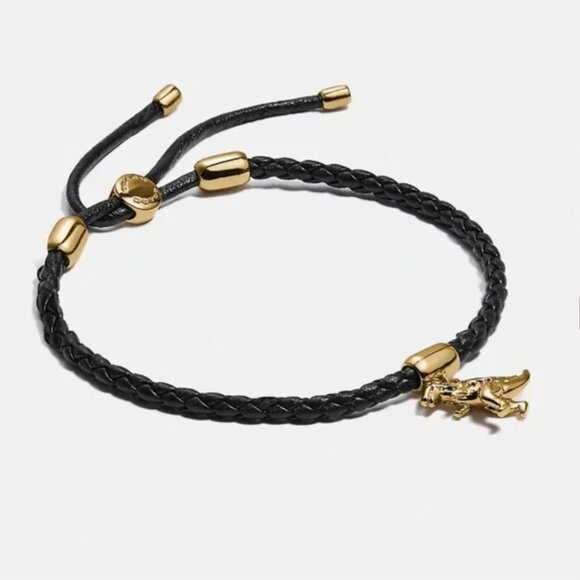 Coach Rexy Friendship Slider Bracelet NWT - Picture 1 of 5